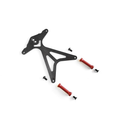 Hard carbon shock plate upgrade kit