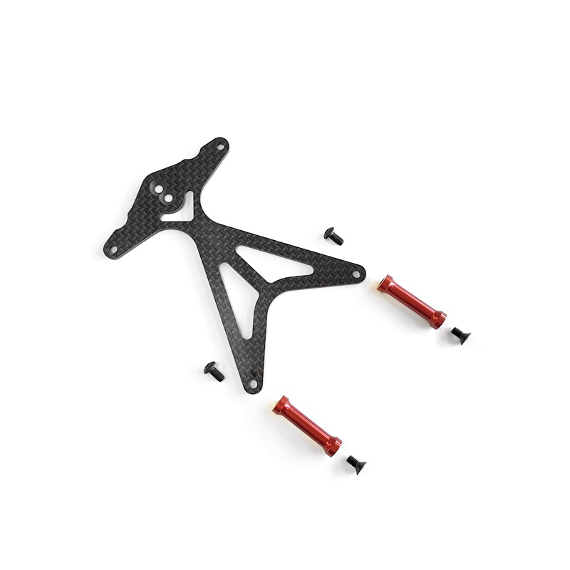 Hard carbon shock plate upgrade kit