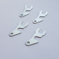 REAR METAL PLATE BULKHEAD LABC8 0,5mm