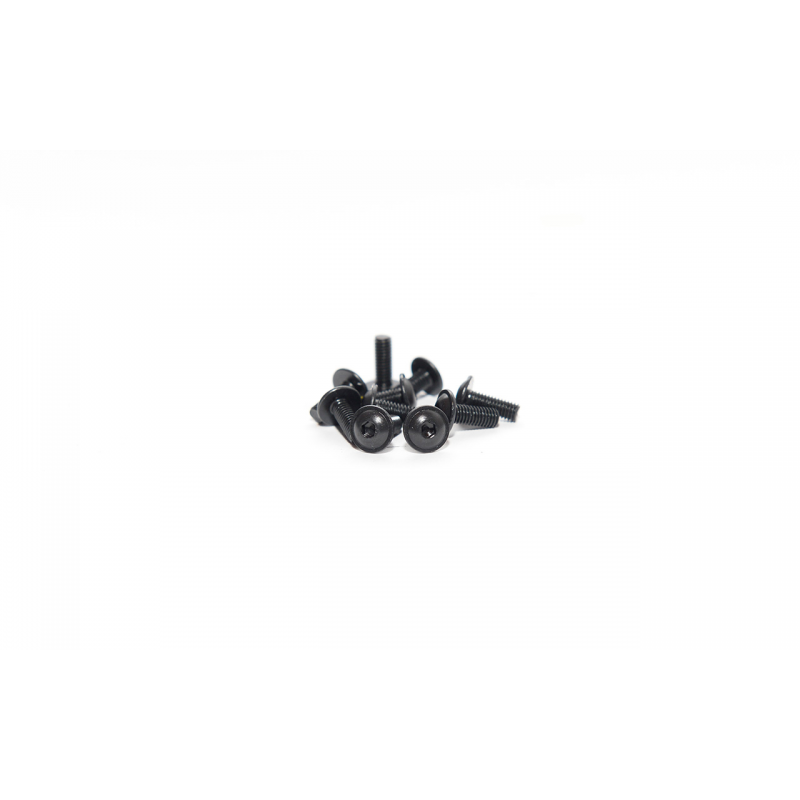 Linsenkopfschraube mit Flanke m3x8   10 pcs