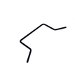 Stabilisator hinten 2.4 mm