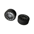Capricorn Moosgummireifen carbon Felge 35sh vorne (Paar)