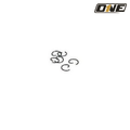ONE Kolbenbolzensicherungs C-Clip für alle O.S. Motoren (6 Stück)