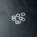 Paßscheiben 4x6x0.1mm (8 Stück)