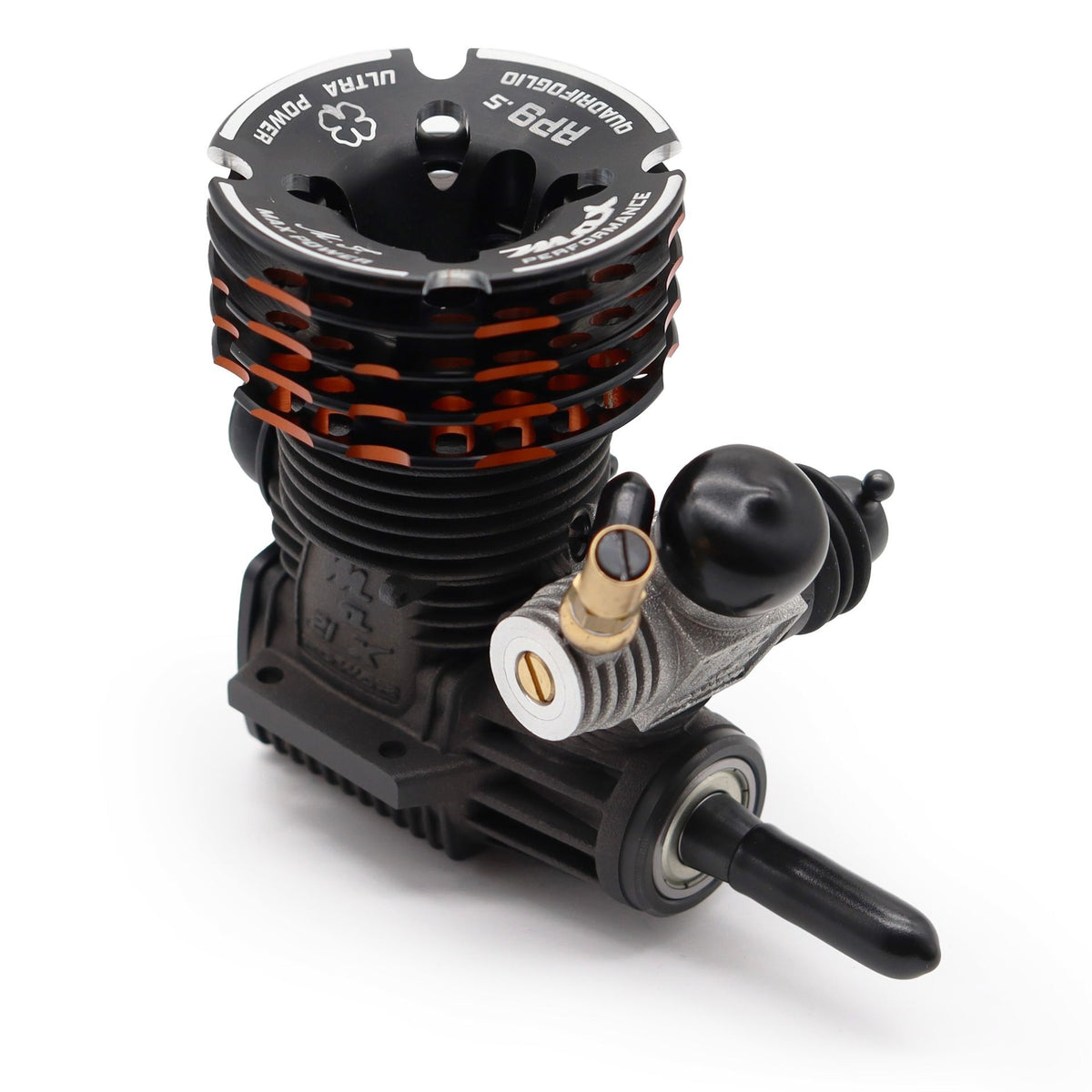 MAX Power RP9 - 9 Kanal Tuned DLC, CERAMIC 14mm Welle Kurzhuber, Aluminium Laufbuchse, **Quadrifoglio** fertig eingelaufen