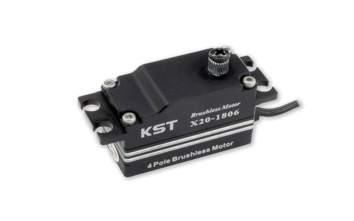 KST X20-1806LP V8.0 18kgf.cm - 0,06sec/60°@8.4V Extrem Low Profile Gasservo 1/8 & 1/10 und Lenkservo 1/10