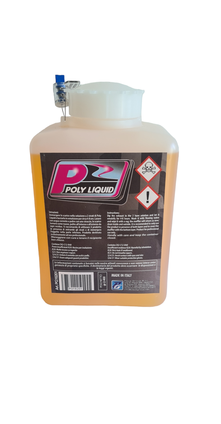 Poly Liquid Resorohr-Reiniger 2400g