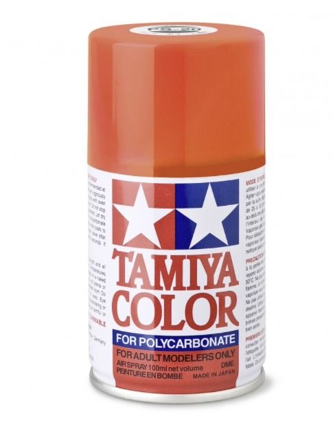 Tamiya PS-24 Lexan Spray 100ml - Farbe: Neon Orange 100ml (70 € / Liter)