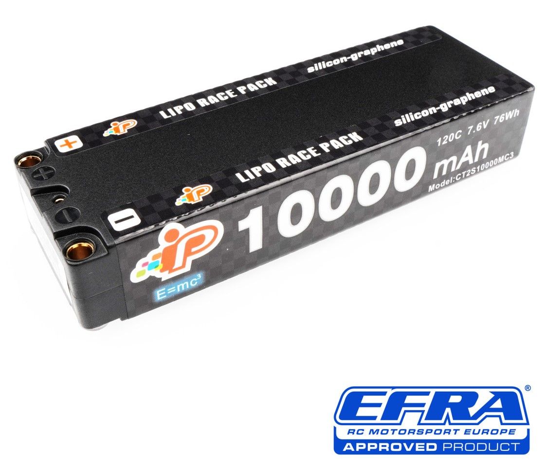 Interellect MC3 10000mAh 120C 7.6V Long Runtime Graphene Stick Pack LiHV