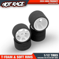 Paar Hotrace 1/12 Hinterreifen *T-Foam* Special (Paar)