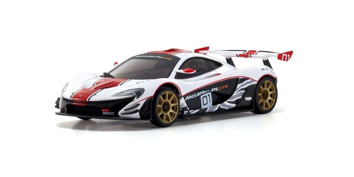 Kyosho Mini-Z RWD MR-03 Readyset McLaren P1 GTR White/Red