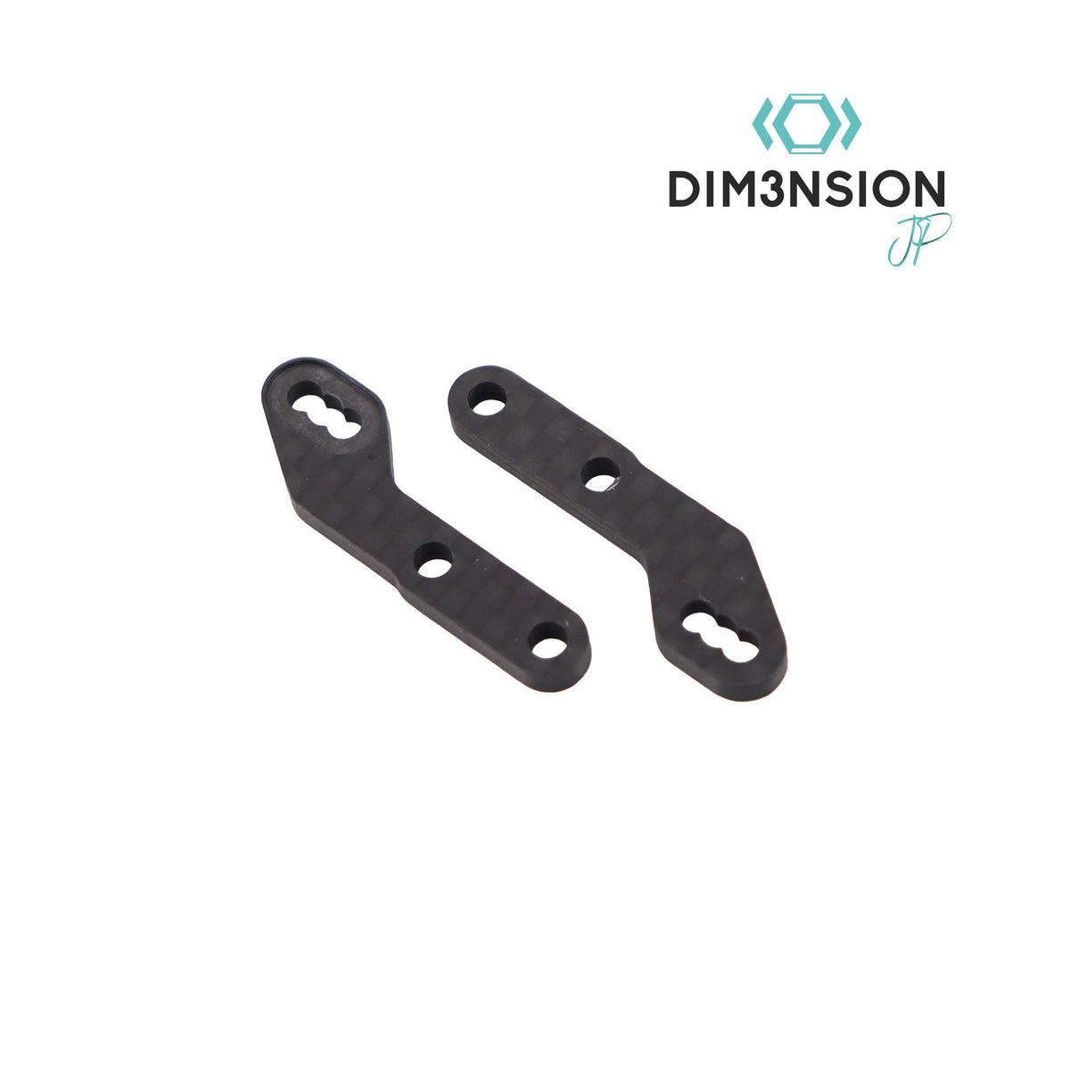 Rear lower shock mount carbon