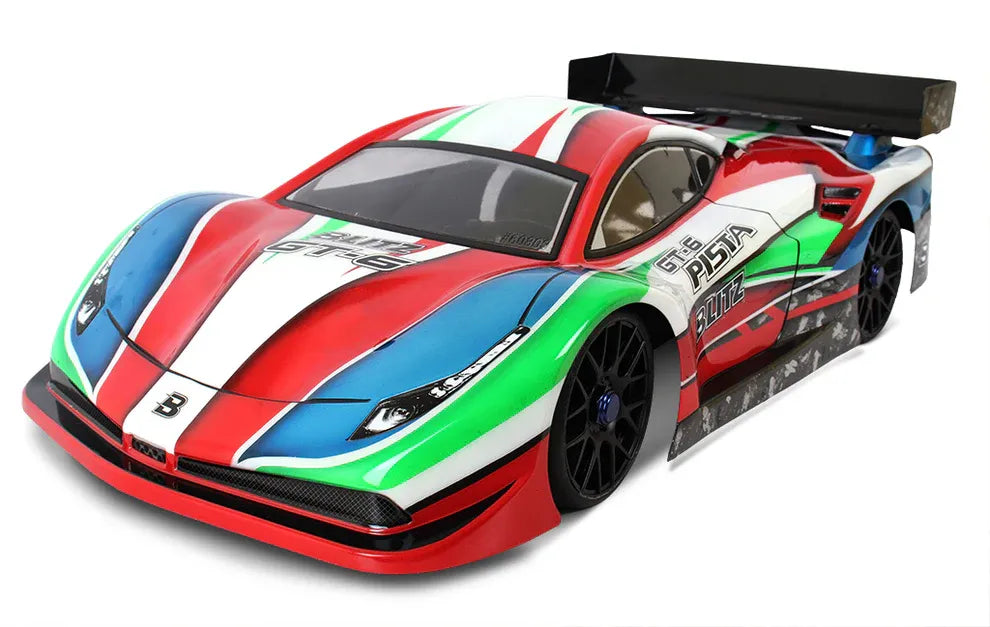 Blitz GT6 Pista 1/8 On-Road GT Karosserie 1.0mm (S-Wing Flügel)