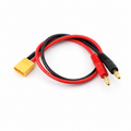 Ladekabel XT60 auf Bananenstecker 4mm 30cm, 14AWG