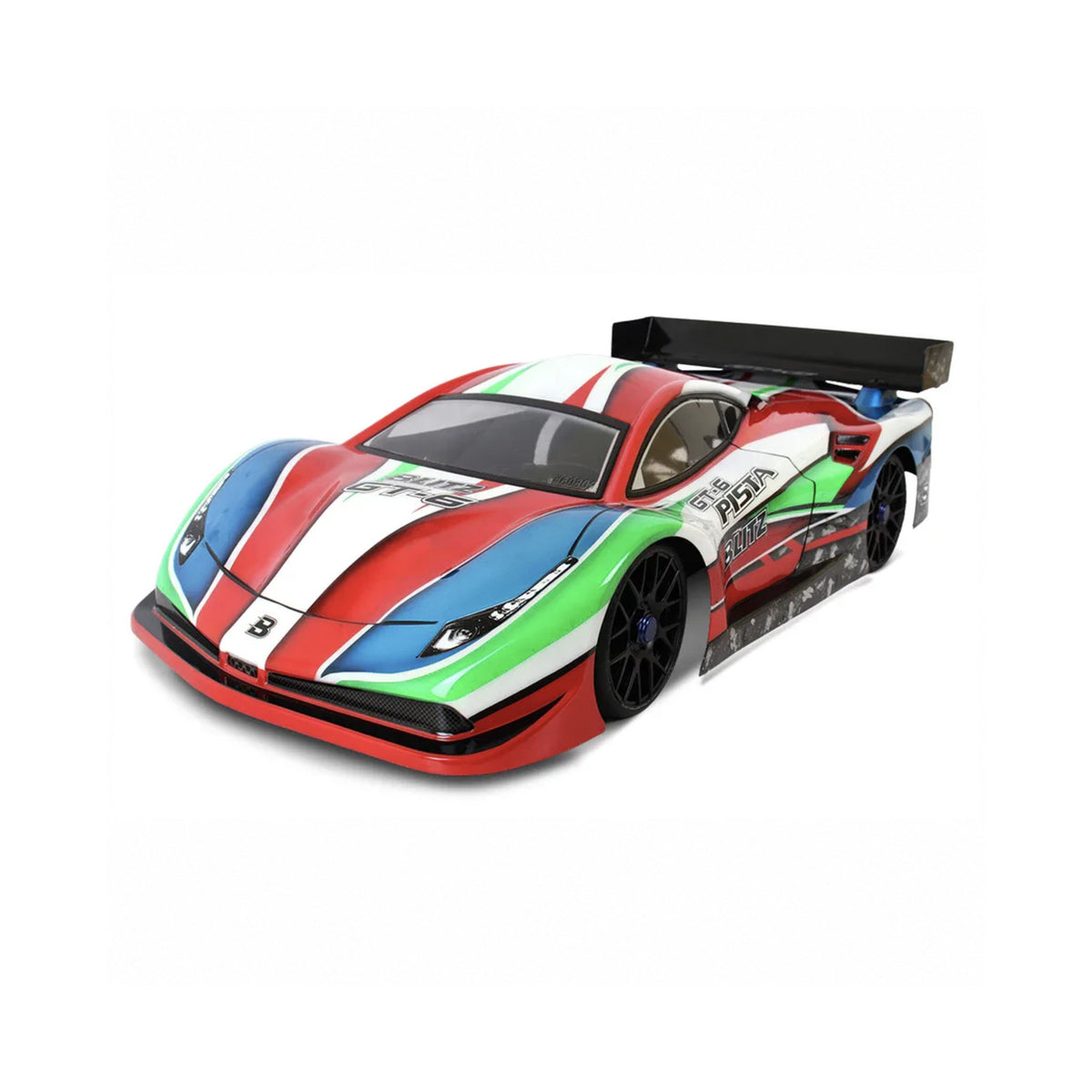 Blitz GT6 Pista 1/8 On-Road GT Karosserie 1.0mm (S-Wing Flügel)
